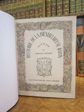 Histoire de la bienheureuse Raton, fille de joie. Illustrations de Chas-Laborde. FLEURET (Fernand)