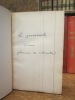 Le Journal d’une femme de chambre. MIRBEAU (Octave)
