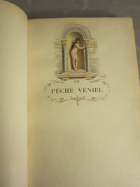 Le Péché véniel. Compositions de Paul Avril, gravées à l'eau-forte par Edouard Léon et Raoul Serres.
