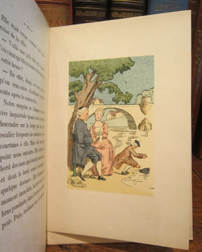 Mademoiselle Roxane. Illustrations en couleurs de Léon Lebègue.. FRANCE (Anatole)