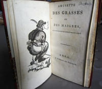 Amusette des Grasses et des Maigres, à l'usage de ceux qui aiment encore à rire