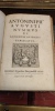 Antonini pii Augusti Nummus szAnni novi Auspicius explicatus De nummo commodi et anni veri Caesarum dissertatio. Autre titre : Selecti nummi ...