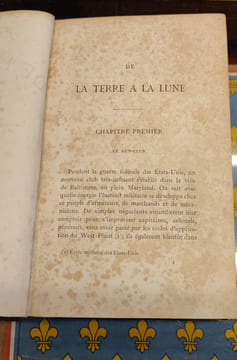 De la Terre à la Lune. Trajet direct en 97 heures. JULES VERNE