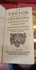 Le Trésor et recueil des chansons amoureuses et récréatives. Recueillis des plus excellens Airs de Cour.. FERRAND  David