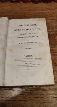 Congrès de Vérone. . Négociations : Colonies espagnoles.
