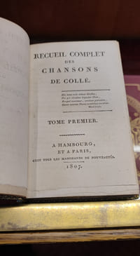 Recueil complet des chansons de Collé