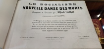 Le Socialisme, Nouvelle Danse des Morts, Compos&eacute;e et Dessin&eacute;e
par Alfred Rethel, Lithographi&eacute;e par A. COLLETTE.. Alfred RETHEL - COLLETTE