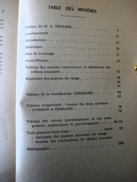 Morphologie - Prosopologie et myopsychothérapie faciale - Préface du Docteur A. Thooris - G. Doin & Cie 1952. Docteur M. DUGAST-ROUILLE