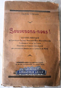 Souvenons-nous ! Lettre-préface du Lieutenant-colonel Breveté d'Etat-major Denayer commandant le 29° de Ligne. Librairie Leich Mons, 1924