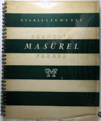 Etablissements FRANCOIS MASUREL FRERES - Damour 1949 - Usines, Direction, Retordage, Traitements & Teintures, Tableau d'activité, Oeuvres sociales.