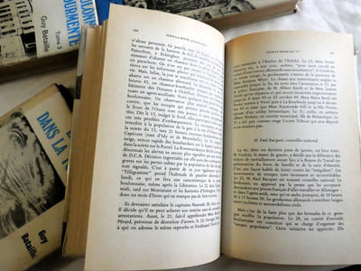 Le Boulonnais dans la tourmente - 3 tomes en 4 volumes : La défaite de 1940 - Sous la botte allemande I juin 1940/juin 1942, II juin 1942/juin 1944 - L'aube de la Libération - Pierru Monom 1969-1973