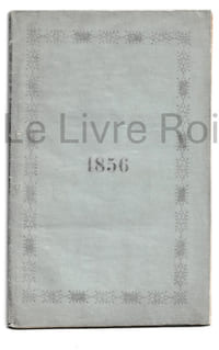 Pensionnat des Dames Bernardines - distribution solennelle des prix le 19 août 1856 - Lille de l'imprimerie de L. Lefort 1856