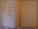 L'imagier André des Gachons. Lille, Ed. du Beffoi, 1903. Léon BOCQUET
