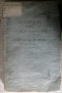 Expériences concernant la théorie de la nitrification et la fertilisation des terres, suivies de quelques autres observations chimiques. Lille, Imprimerie de L. Danel 1847