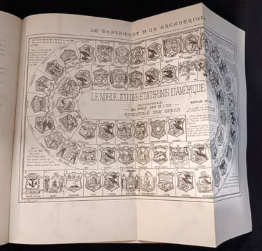 Le testament d'un excentrique
Voyages extraordinaires, Collection Hetzel 1899. JULES VERNE