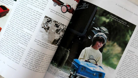 Autos pour enfants à pédales et à moteur, de marques françaises - ETAI 2001. Mick DUPRAT