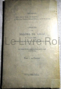 Martin au sallon - observations, avis et critiques sur les ouvrages exposés au sallon de Lille - Réimpression de l'ouvrage de 1782, tiré à 100 exemplaires par Lefebvre-Ducrocq imprimeur à Lille 20 avril 1882