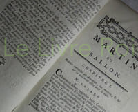 Martin au sallon. Observations, avis et critiques sur les ouvrages exposés au sallon de Lille. A Montmartre 1782