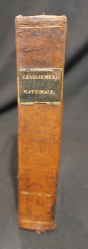 Manuel à l'usage de la gendarmerie nationale. An VIII. Tableau d'organisation de la gendarmerie nationale dans les départemens de la Roer, du Rhin et ...