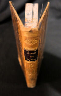 Lettres curieuses sur l'Amérique septentrionale - CANADA - Paris, imprimerie de JB Gros 1845