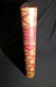 Oeuvres poétiques de Boileau avec des notices par M. Poujoulat - Eaux-fortes par V. Foulquier - Tours Alfred Mame et fils 1870