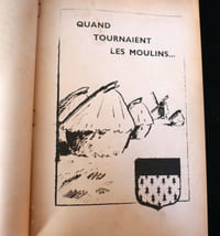 Quand tournaient les moulins... Illustrations nb de Marcel Guillemyn