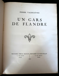 Un gars de Flandre - Editions Emile Raoust, Lille, Editions "la Caravelle" 1934
