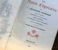Les nuits d'épreuve des villageoises allemandes avant le mariage - dissertation sur un usage singulier - seconde édition revue et augmentée. Bruxelles, A. Brancart 1883