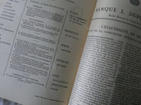 Bulletins mensuels du 25 janvier 1927 au 25 décembre 1928.
articles sur les usines métallurgiques de Wendel, de la région de Nancy, dans le reste de la France, l'électricité en France -