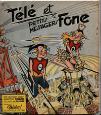 La guerre des micropoussites - Télé et Fone petits messagers - Londa Brouille et Petrouchka collection Chiche ! La nouvelle édition Paris 1945