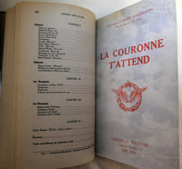 Disparus dans le ciel - Souvenirs de la mission de Recherches des Morts et Disparus de l'Armée de l'Air - préface du Général Chambe - Fasquelle 1944, Suivi de La Couronne t'attend, Fasquelle éditeurs 1945