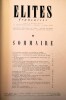 Octobre 1948 - L'AUTOMOBILE - Société d'édition et de publication "élites françaises" 1948. ELITES FRANCAISES