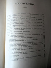 Recherches sur l'épuration biologique et chimique des eaux d'égout - 9ème volume - Paris Masson et Cie 1914