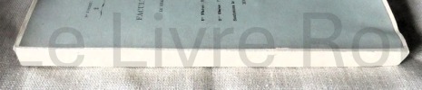 1&egrave;re Th&egrave;se : M&eacute;moire sur la G&eacute;ologie de la partie Sud-Est de la Pennsylvanie
2&egrave;me th&egrave;se : Propositions donn&eacute;es par la Facult&eacute;
Soutenues le 30 juin ...