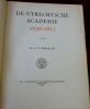 De Utrechtsche Universiteit 1636-1936.. KERNKAMP, G.W., J.P. FOCKEMA (a.o.).