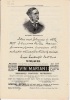 An advertisement leaf separated from Harper's Magazine for Vin Mariani, showing an engraved portrait of Sir Morell Mackenzie and the latter's signed ...