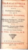 Pharmacopoeia Extemporanea, sive Prscriptorum Sylloge, in qua Remediorum Elegantium Et Efficacium Paradigmata, ad omnes fere Medendi Intentiones ...