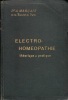 Electro-Homopathie., Thorique et Pratique.. MARAIS, Albert.