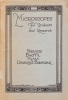 (Abridges Catalogue of) Microscopes for students and research. Service, Bactil, Kima & Universal Binocular.. WATSON & Sons, W.  (manufacturer).