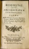 Hygieine sive Ars Sanitatem Conservandi  poema ...     . GEOFFROY, Stephano Ludovico (Etienne Louis, 1725-1810).