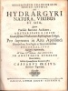 Dissertatio inauguralis medico-chymica de Hydrargyri Natura, Viribus et Usu, ..... OERIUS [OERIO], Casparus.