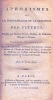Aphorismes sur la Connaissance et la Curation des Fiveres... Traduits en Franais par J.N. Corvisart... Avec le Text latin.. [Corvisart - Boerhaave] ...