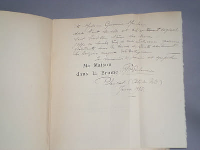 Ma Maison dans la Brume. Poésies 1918-1921.