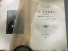 La table au pays de Brillat-Savarin. . TENDRET (Lucien). 