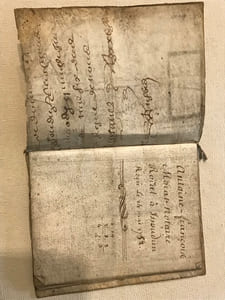 Antoine-François MORAT. Notaire roïal à Issoudun. Reçu le 24 mai 1752. TARIF arrêté le 22 Xbre 1766.
