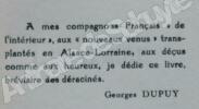 L'INCONGRU. DUPUY, Georges.