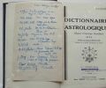 DICTIONNAIRE ASTROLOGIQUE, tome premier du Manuel d'Astrologie Scientifique, complet en lui-même.. GOUCHON, H.-J.