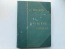 LA DERNIERE FEUILLE - poème illustré. HOLMES, Oliver Wendell ; (illustrations de George Wharton EDWARDS & F. Hopkinson SMITH