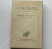 HISTOIRES II : TERPSICHORE - ERATO - POLYMNIE - URANIE - CALLIOPE. HERODOTE