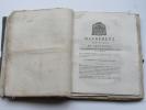 Mandements, lettres et circulaires pour les cures et succursales du Diocèse de COUTANCES de 1803 à 1888. Evèque de COUTANCES